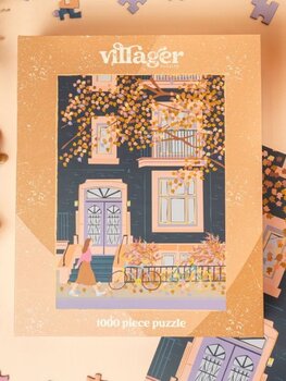 puzzel 1000 stukken - autumn in Montreal