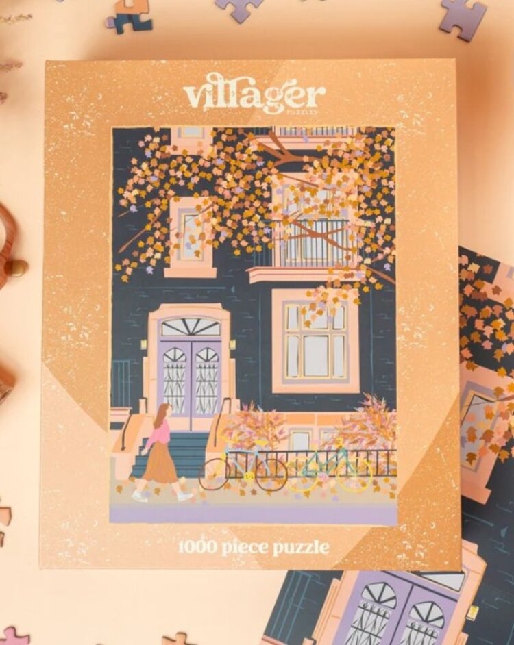 puzzel 1000 stukken - autumn in Montreal