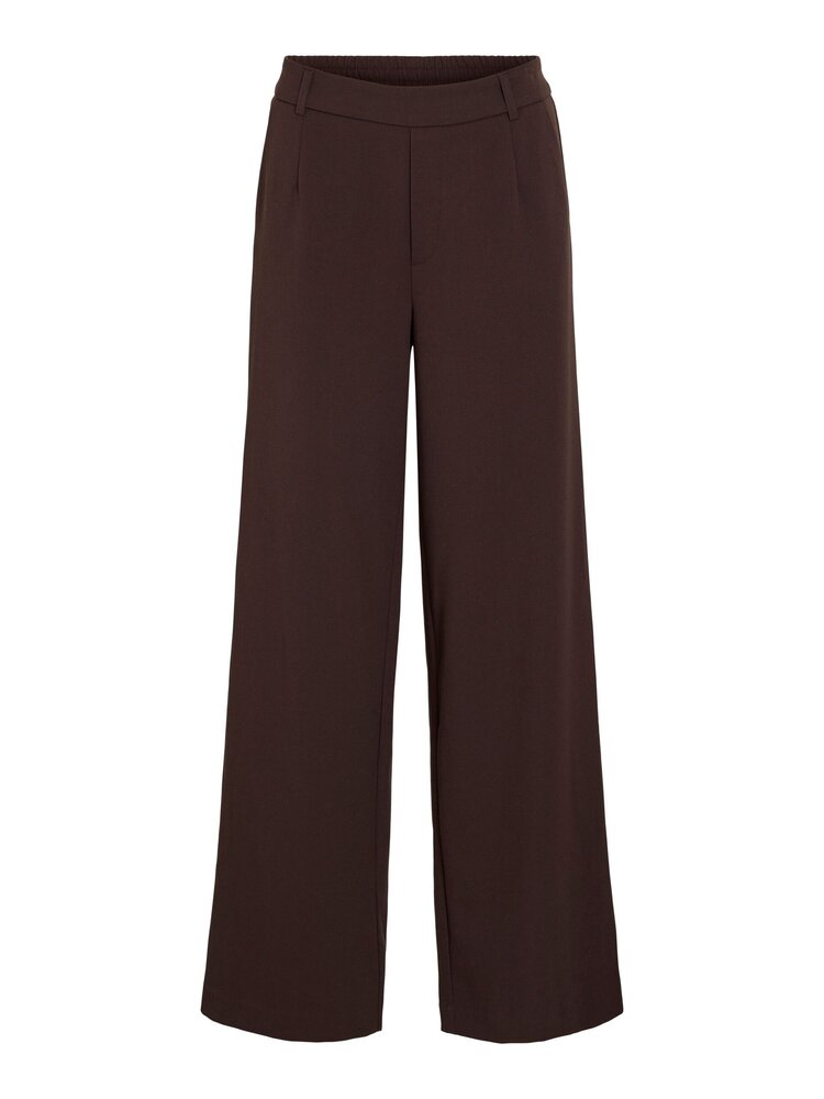 Vila Clothes vivarone tailored pant - brown