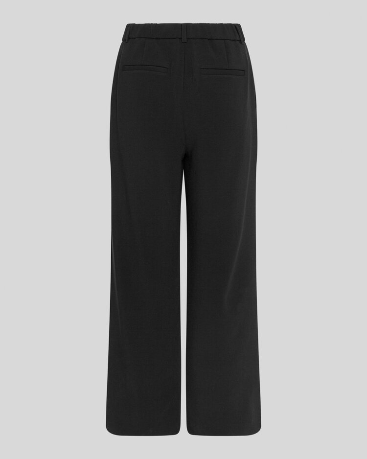 Moss Copenhagen Macy elastic back pant - black