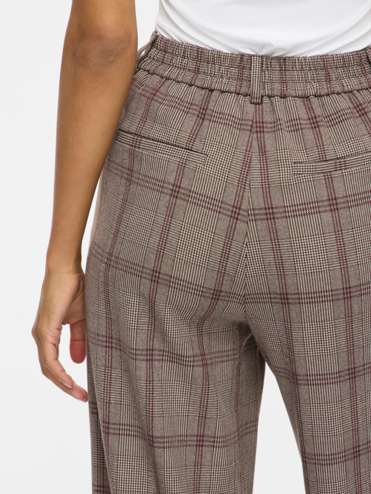 Vila Clothes vivarone checked pant