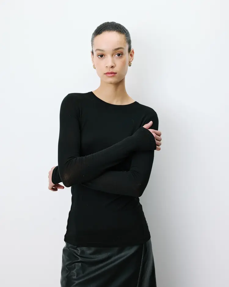 Grace & Mila Alkias long sleeve t-shirt - noir