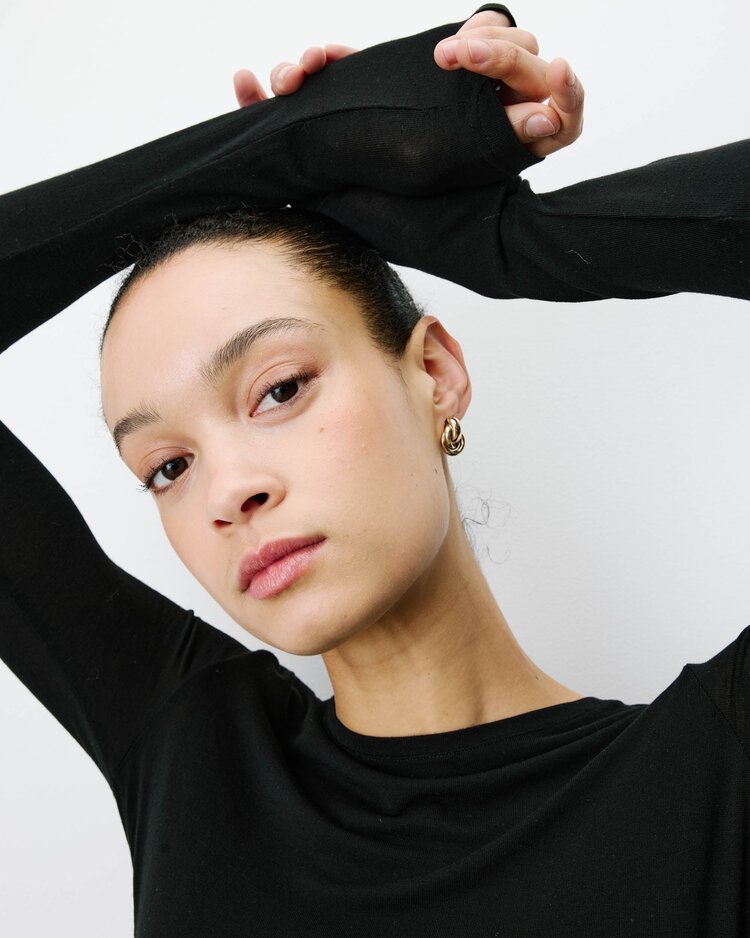 Grace & Mila Alkias long sleeve t-shirt - noir