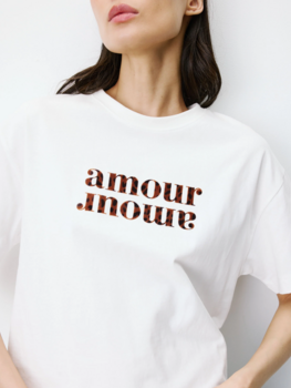 Grace & Mila anis leopard t-shirt - amour