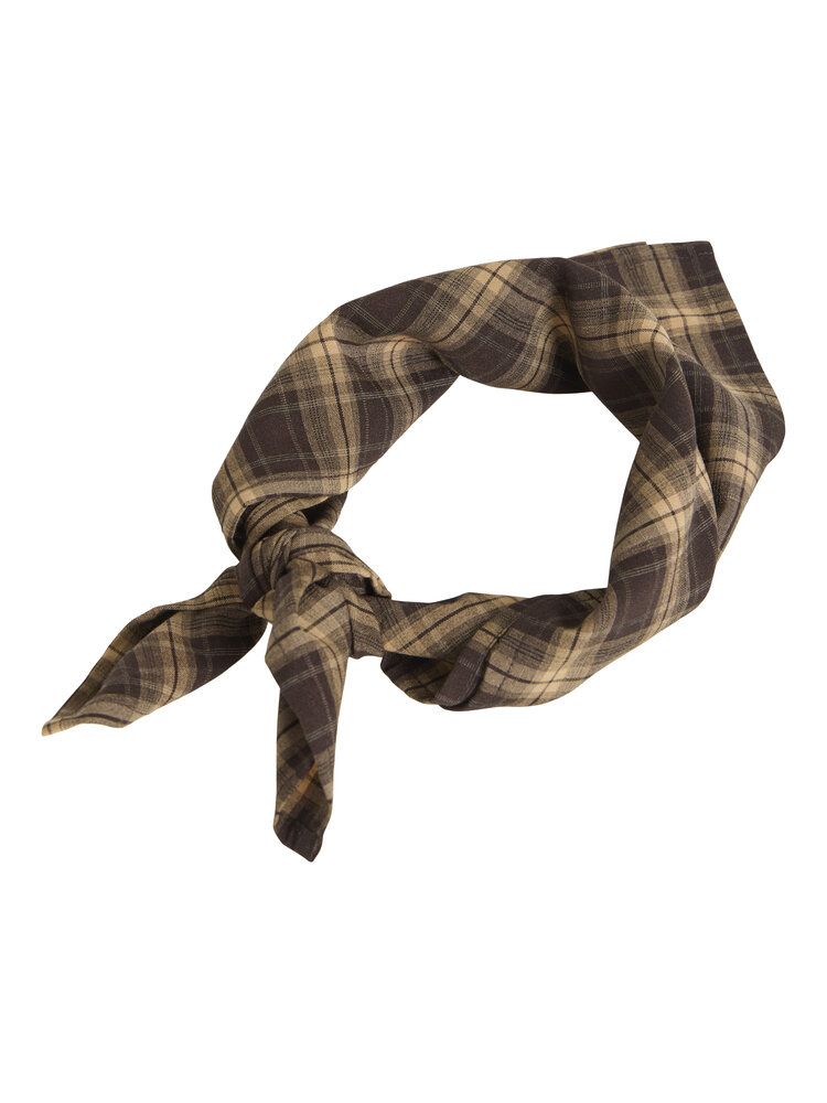 Vila Clothes vilene checked triangle  scarf