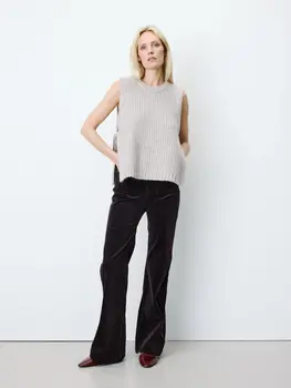 Grace & Mila argan side ties debardeur - greige