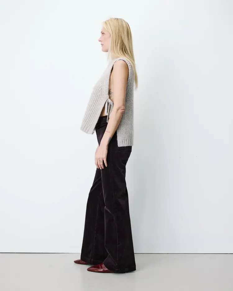 Grace & Mila argan side ties debardeur - greige