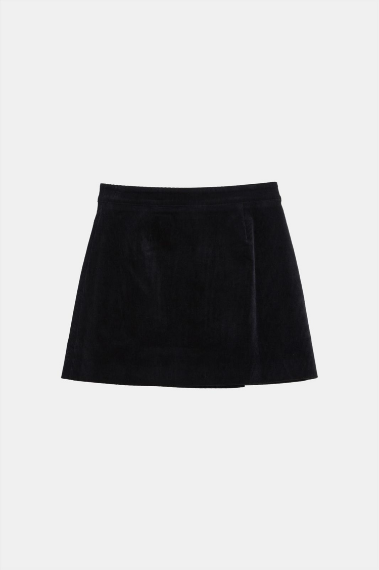 Grace & Mila adele jupe corduroy - navy