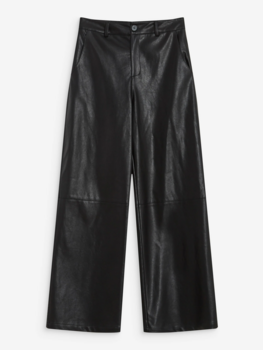 Grace & Mila alfie pantalon cuir - noir