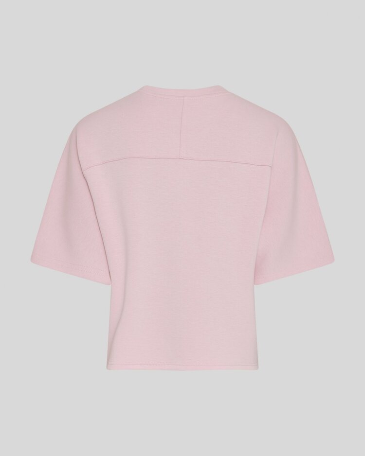 Moss Copenhagen maelee 1/2 sleeve thin swaeter - light pink