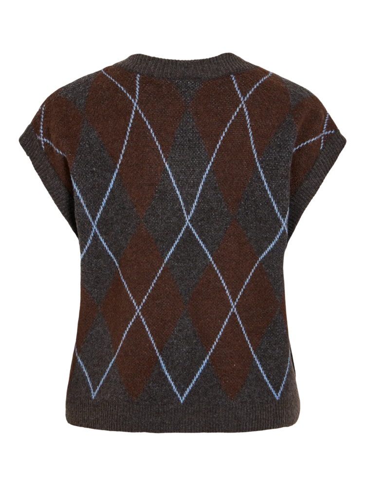 Vila Clothes Viargyle knit spencer-