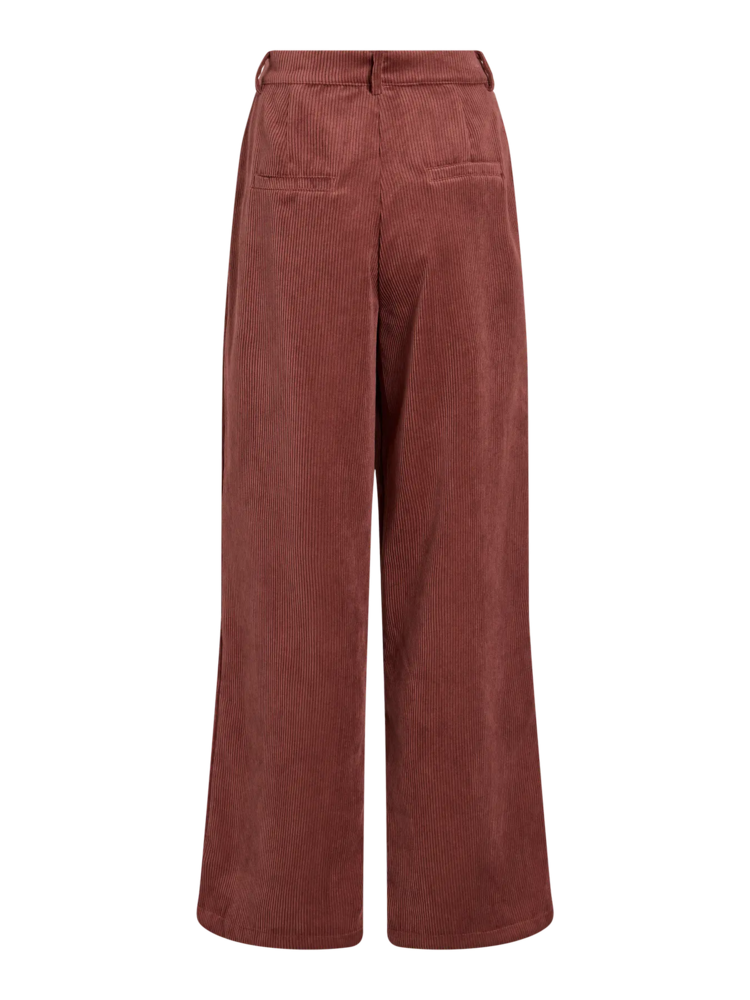 Vila Clothes vifloya ribbed pant - vieux rose