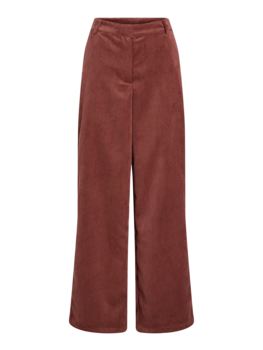 Vila Clothes vifloya ribbed pant - vieux rose