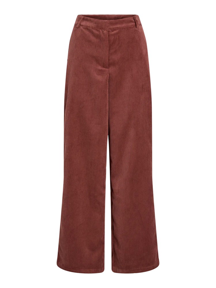 Vila Clothes vifloya ribbed pant - vieux rose