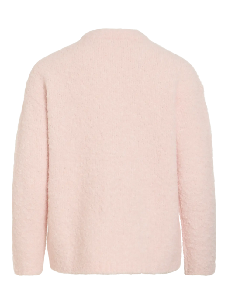 Vila Clothes vidaya o-neck swaeter - light pink