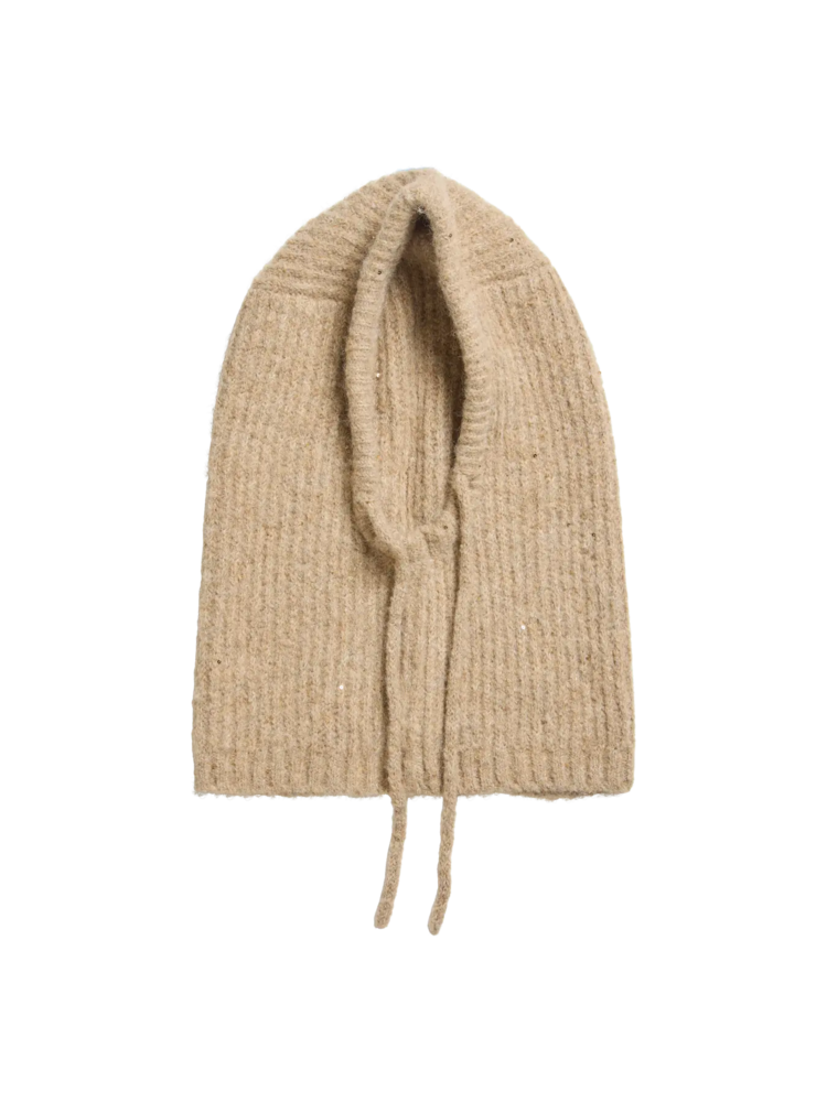 Vila Clothes vikenzia knit baclava - beige