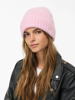 Vila Clothes viumay beanie - light pink