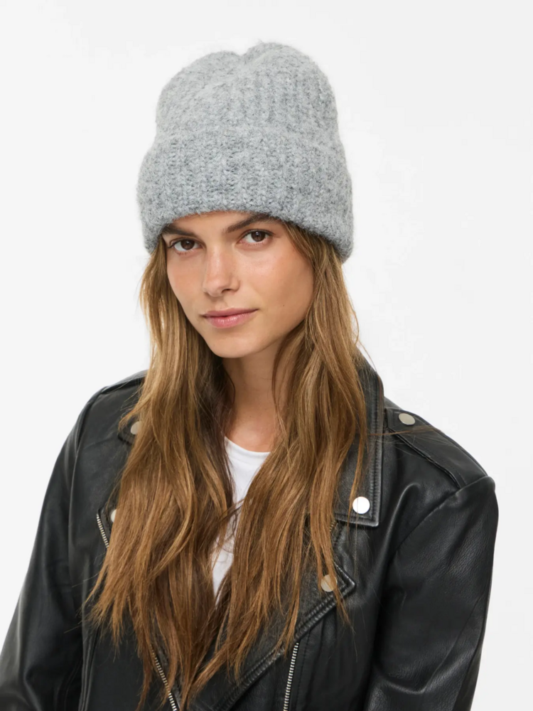 Vila Clothes viumay beanie - grey