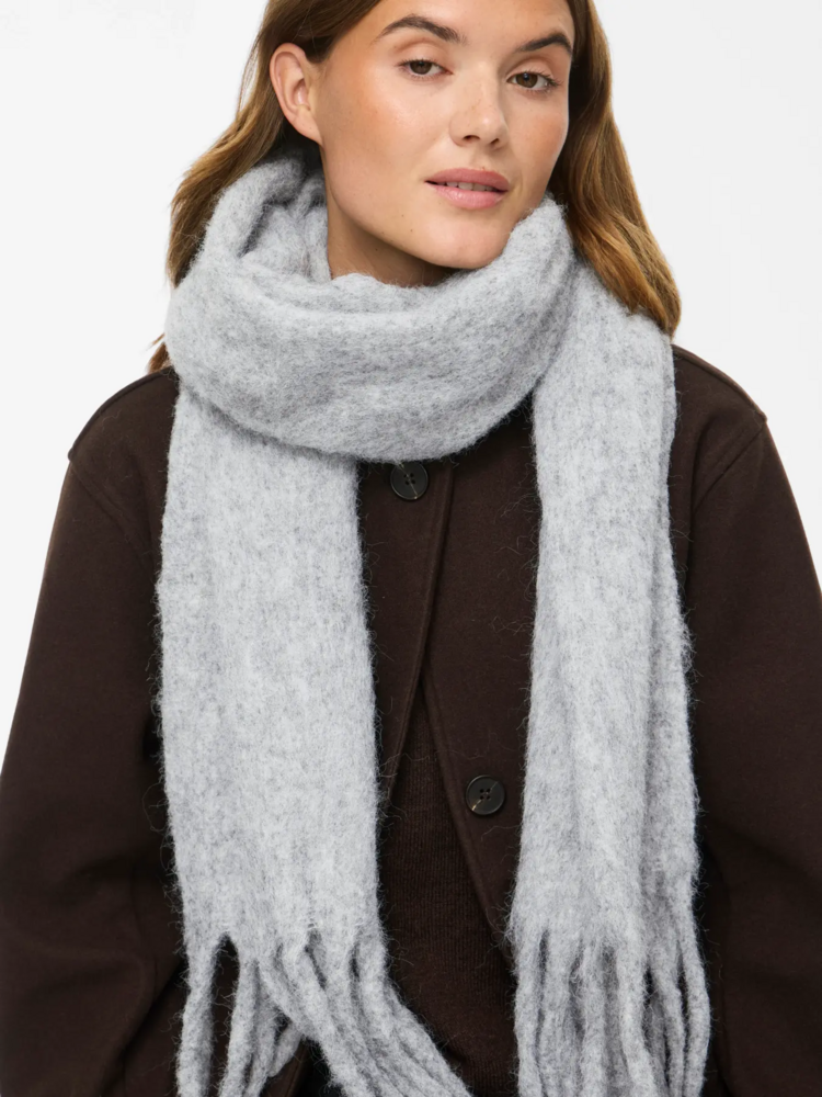 Vila Clothes vikivana knit scarf - grey