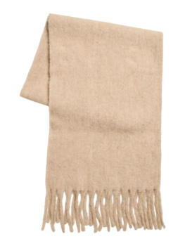 Vila Clothes vikivana knit scarf - beige  melange