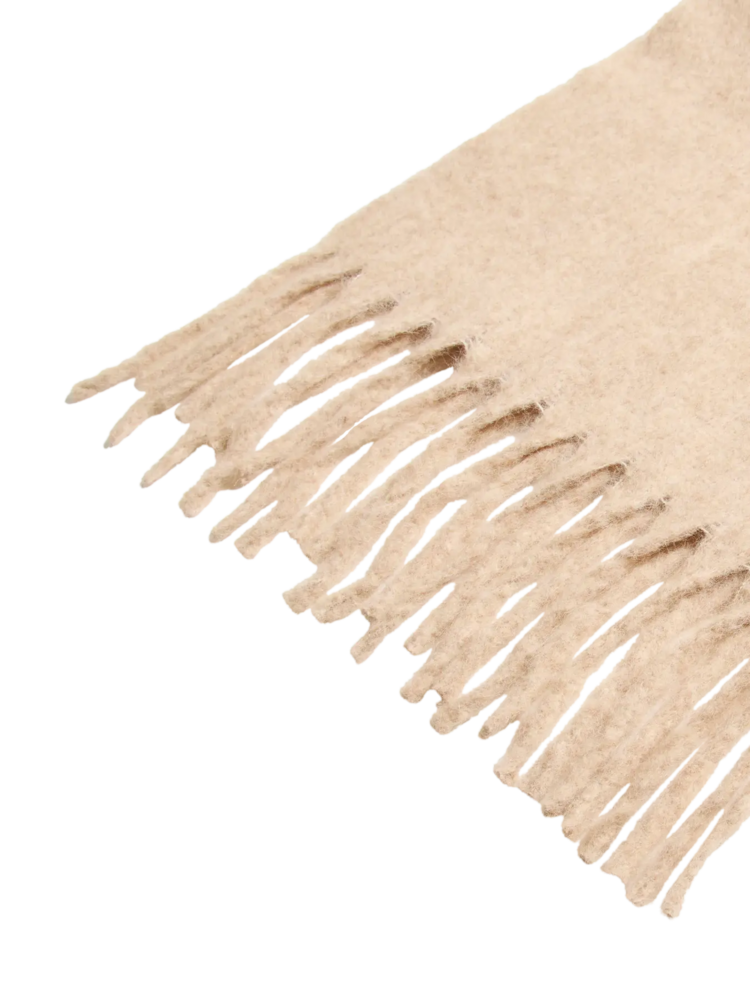 Vila Clothes vikivana knit scarf - beige  melange