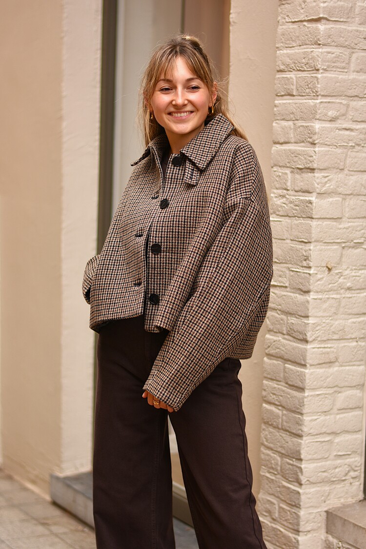 Grace & Mila arthur veste carreaux
