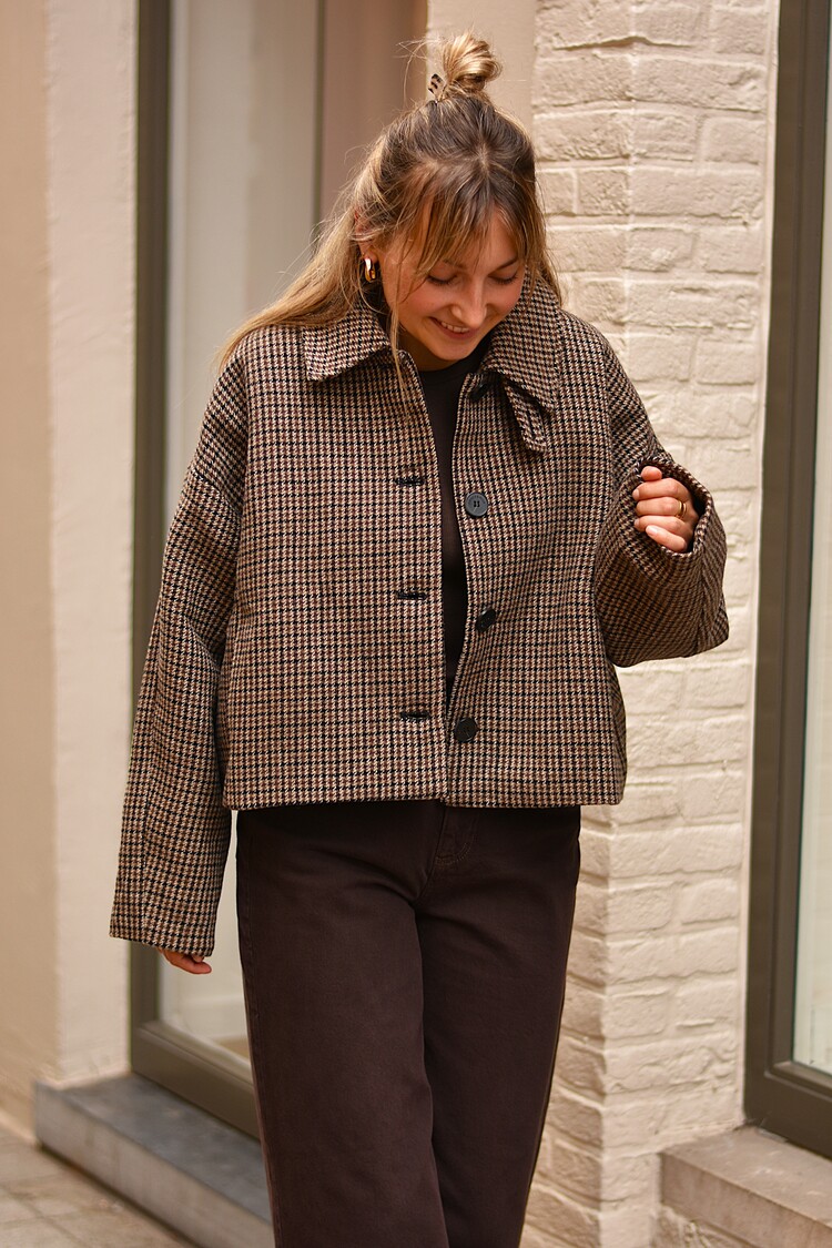 Grace & Mila arthur veste carreaux