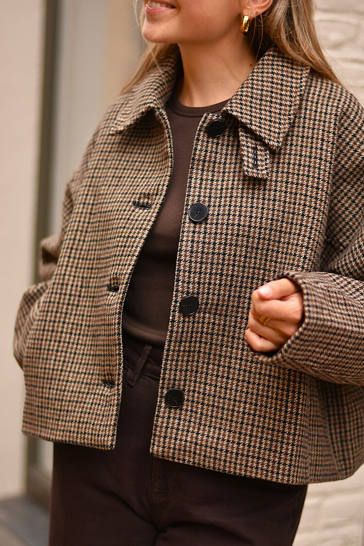 Grace & Mila arthur veste carreaux