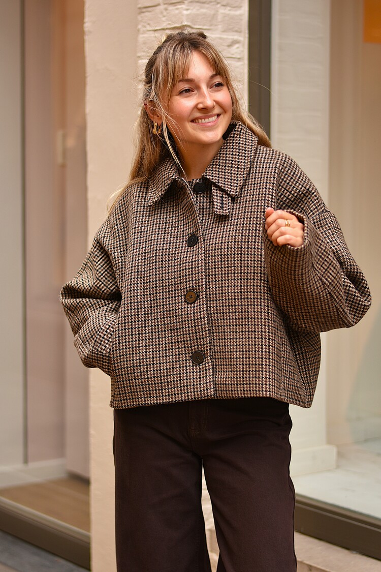 Grace & Mila arthur veste carreaux
