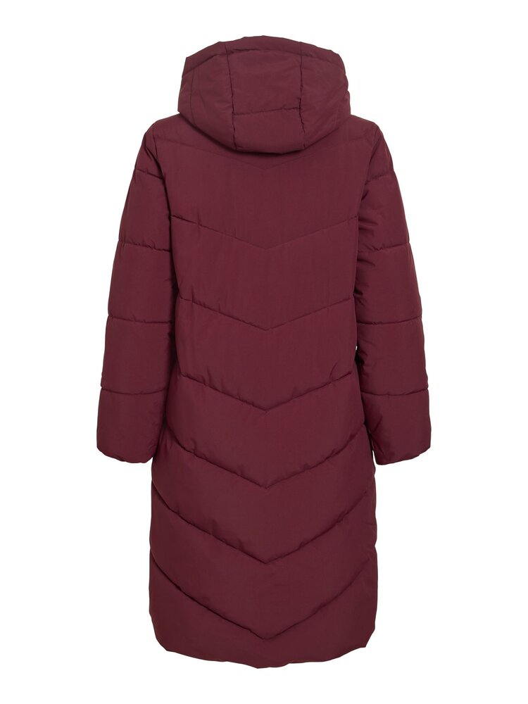 Vila Clothes vilavender winter coat - burgundy