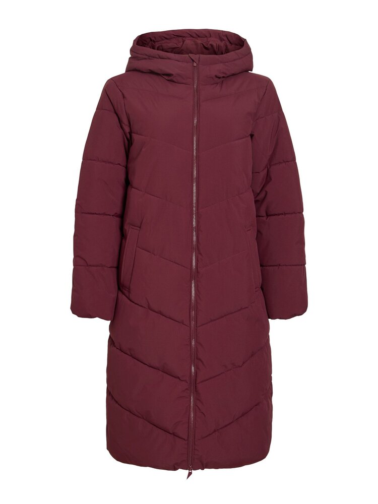 Vila Clothes vilavender winter coat - burgundy