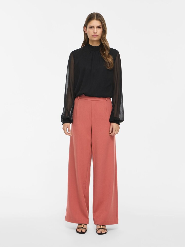 Vila Clothes vivarone tailored pant - vieux rose
