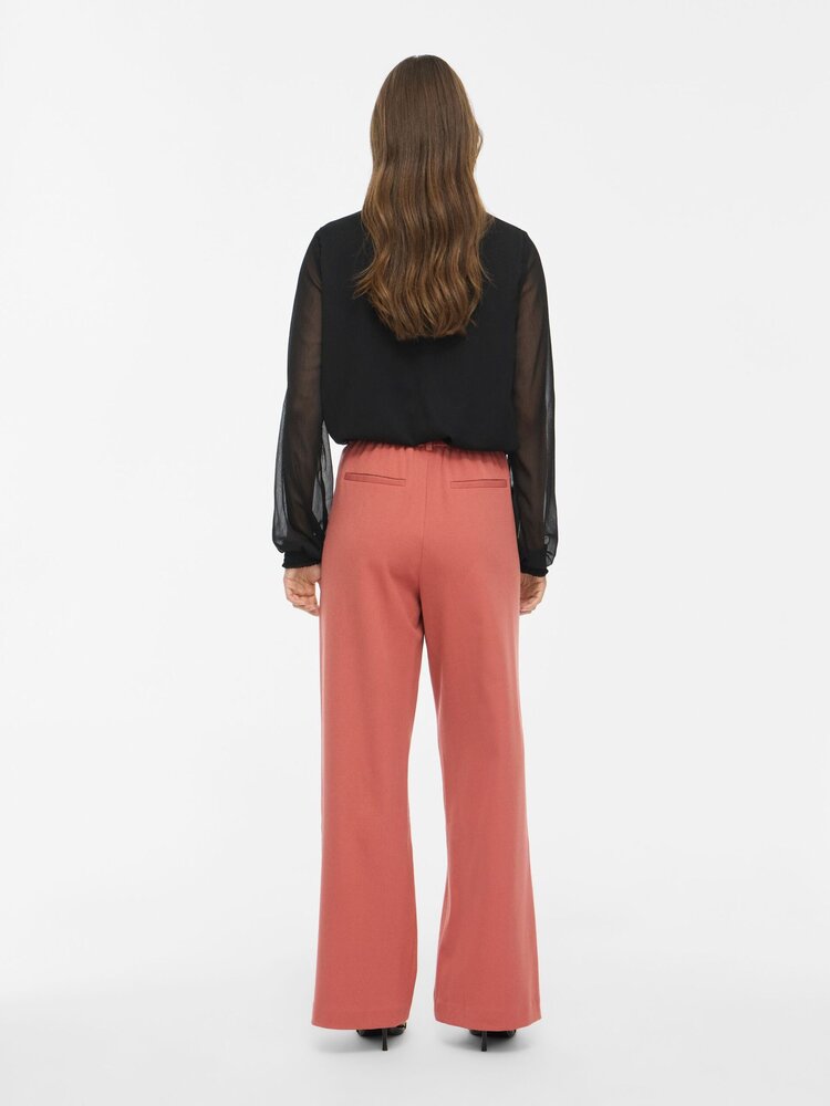 Vila Clothes vivarone tailored pant - vieux rose