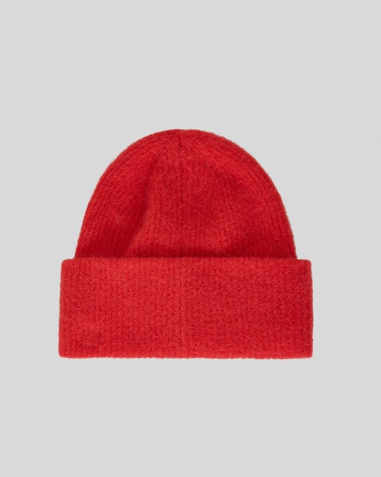 Moss Copenhagen hope beanie - red