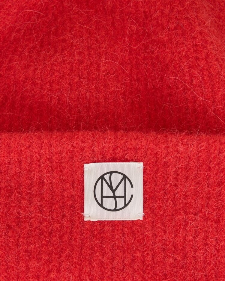 Moss Copenhagen hope beanie - red