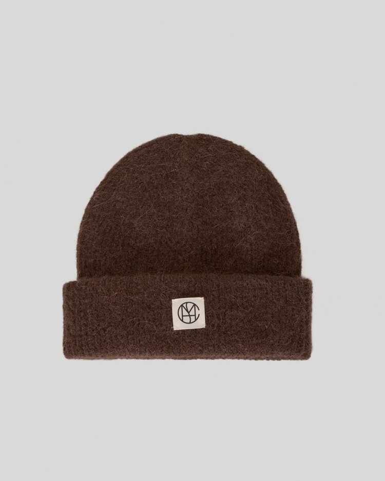 Moss Copenhagen hope beanie - brown