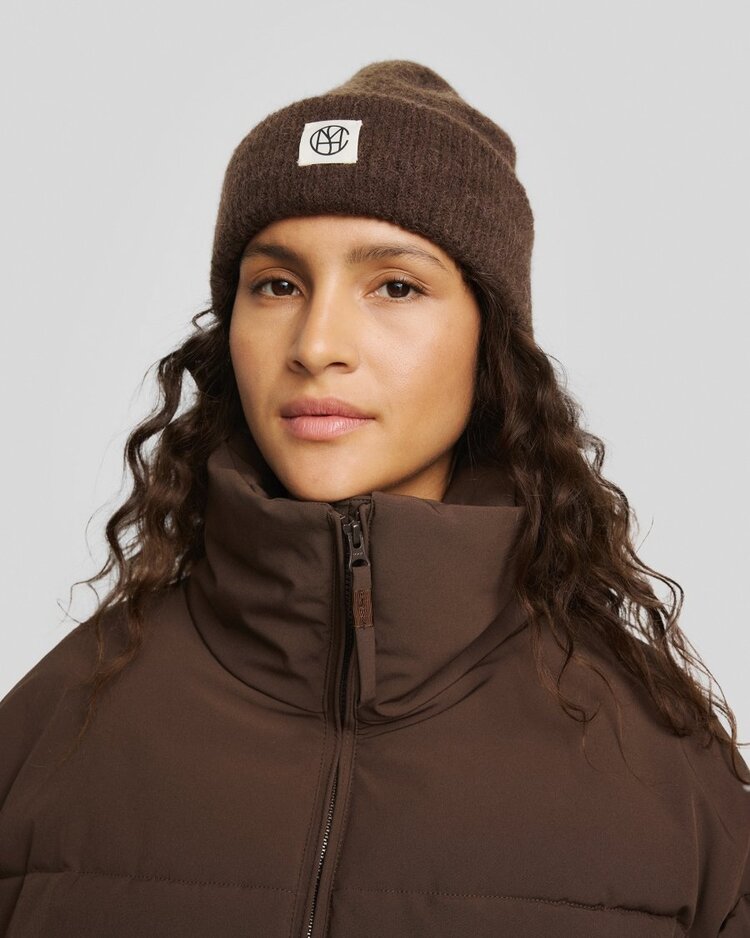 Moss Copenhagen hope beanie - brown