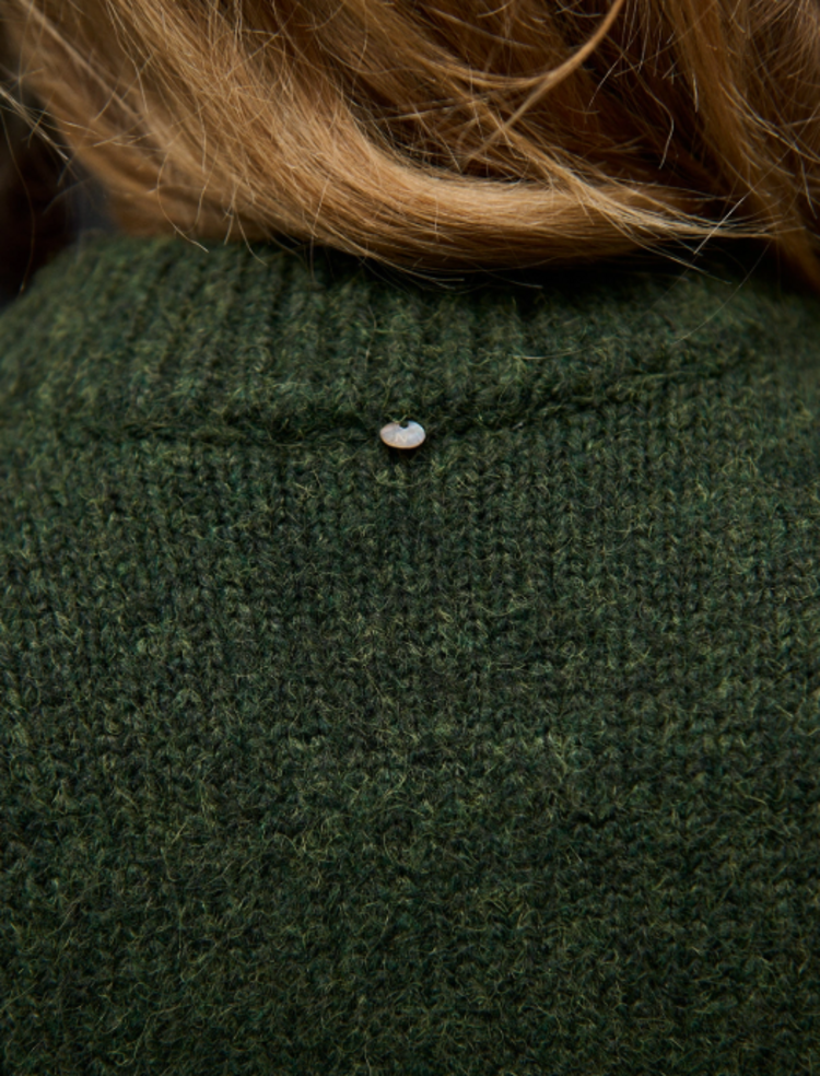 Sillie gabin cardigan - forest green