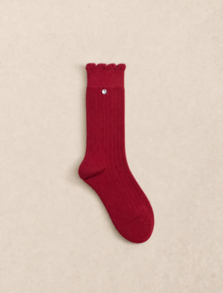 Sillie wool blend socks