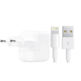 iPad oplader 12W + kabel 2 meter