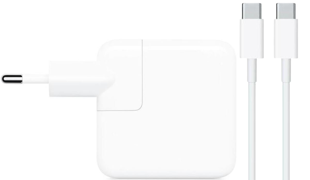 Macbook oplader 30W meter USB-C kabel - Opladergigant.nl