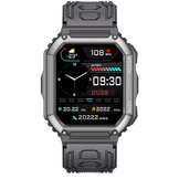 Smartwatch sporthorloge zwart outdoor - 10 dagen batterijduur