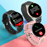 Smartwatch staal zwart