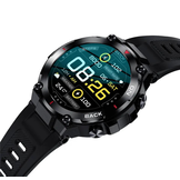 Vospo smartwatch GPS sporthorloge zwart - 8 dagen batterijduur