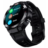 Vospo smartwatch GPS sporthorloge zwart - 8 dagen batterijduur