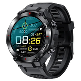 Vospo smartwatch GPS sporthorloge zwart - 8 dagen batterijduur
