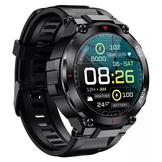 Vospo smartwatch GPS sporthorloge zwart - 8 dagen batterijduur