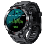 Vospo smartwatch GPS sporthorloge zwart - 8 dagen batterijduur