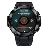 Vospo smartwatch GPS sporthorloge zwart - 8 dagen batterijduur