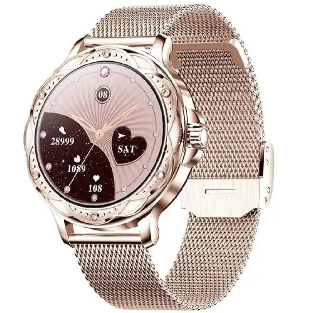 Smartwatch dames 100 sport modes bellen via bluetooth
